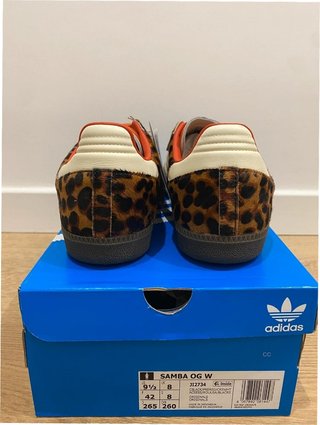 Adidas Samba OG Leopard Rojo Talla 42