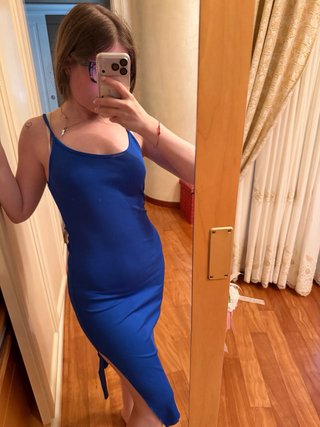 Vestito estivo blu