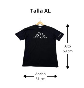 Camiseta negra Kappa