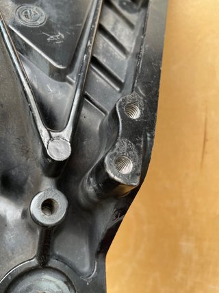 PLACA DERECHA REPOSAPIÉS BMW K100RS 16V K1100LT