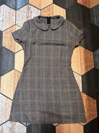 Vestido Shein Cuadros