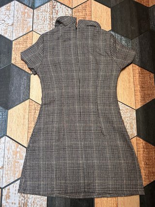 Vestido Shein Cuadros