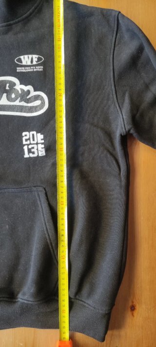 Sudadera White Fox Negra