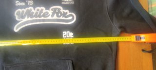 Sudadera White Fox Negra