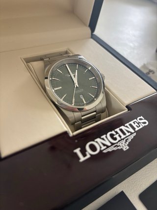 Longines Conquest Automático 41 mm Esfera Verde