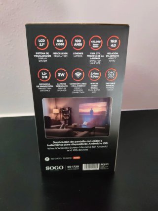 Proyector SOGO Multiángulo Blanco
