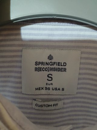 Camisa Springfield Rayas Talla S