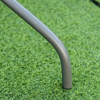 Tavolo da Giardino con Foro Ombrellone 140x80 cm