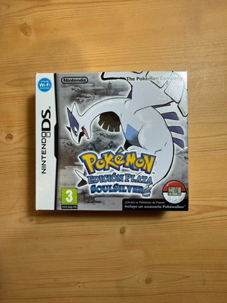 Pokémon Plata Soulsilver + Pokewalker + Caja