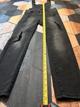 Mono vaquero negro Stradivarius