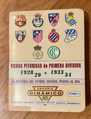 2 Anuarios liga futbol 1928/1942