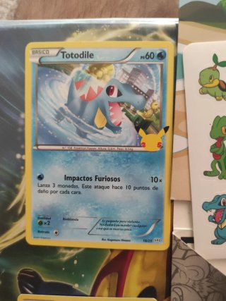 Cartas Pokémon Español: Totodile, Froakie, Oshawot