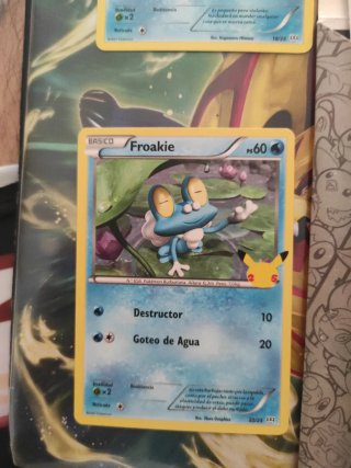 Cartas Pokémon Español: Totodile, Froakie, Oshawot