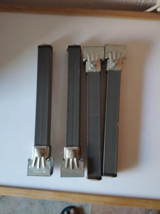 Patas somier metálicas (4 unidades)