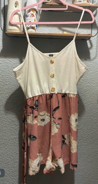 Mono corto floral Shein Talla XL