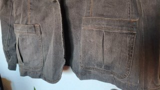 Chaqueta Ralph Lauren Jeans Talla XL GrisNegro