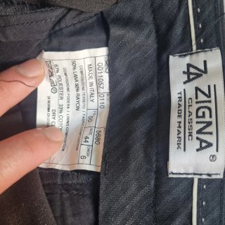 Traje de chaqueta y pantalón negro