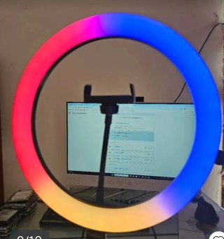 Aro de luz con soporte móvil y mando