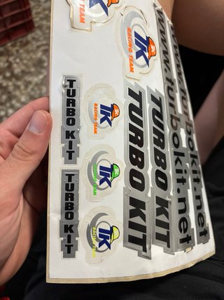 Pegatinas Turbo Kit Moto