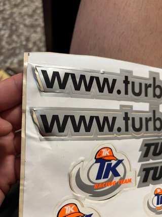 Pegatinas Turbo Kit Moto
