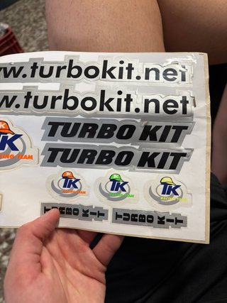 Pegatinas Turbo Kit Moto