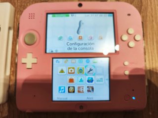 Nintendo 2DS Rosa COMO NUEVA.