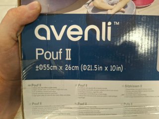 Pouf gonfiabile Avenli verde