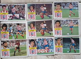 Lote cromos Panini Liga 82, equipos 85 unidades