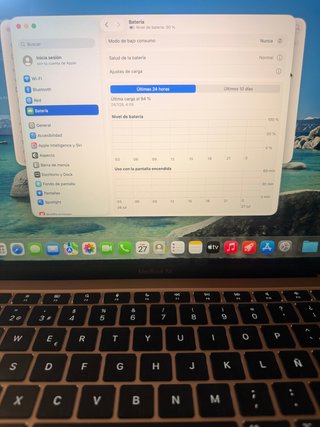 MacBook Air 13 M1 8/256GB Gold Espectacular Mac M1