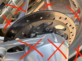 Disco trasero BMW K 1200 GT 2006 MotoRecuperados