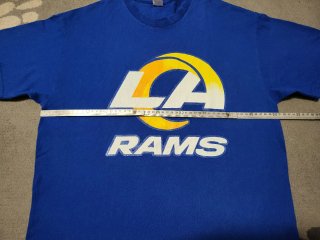 T-shirt LA Rams NFL Fruit of the Loom Taglia L