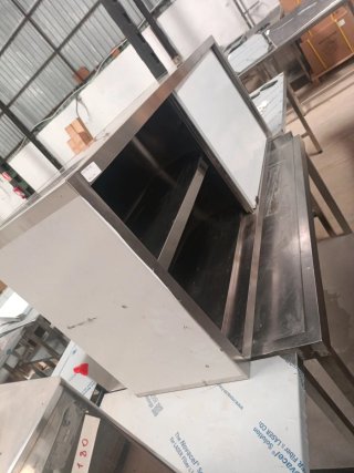 ARMARIO ACERO COLGAR COCINA 1.6M MIRA MI PERFIL