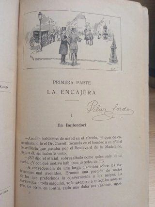 Libro antiguo La novela de la obrera 1914