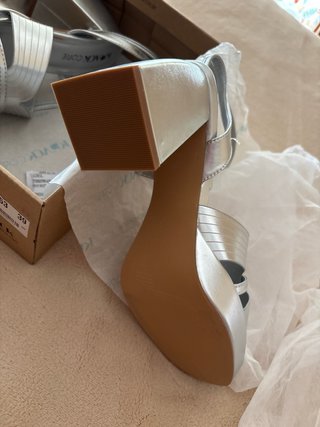 Sandalias Krack Core Plata Talla 39