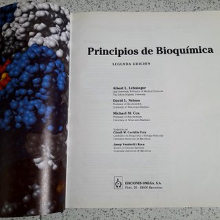 Principios de Bioquímica de Lehninger