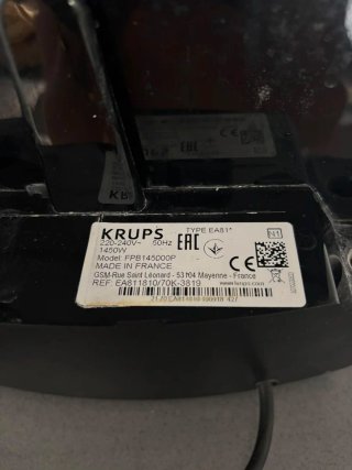 Cafetera Krups Quattro Force EA81
