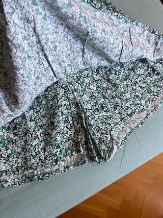 Falda-pantalón Zara Talla M Estampada