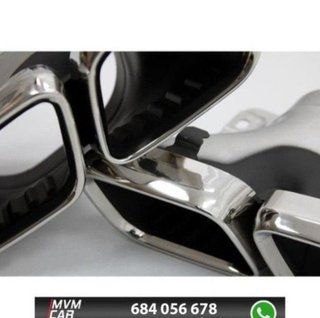 Difusor de paragolpes trasero para Mercedes Clase
