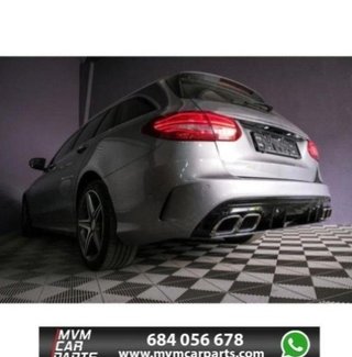 Difusor de paragolpes trasero para Mercedes Clase
