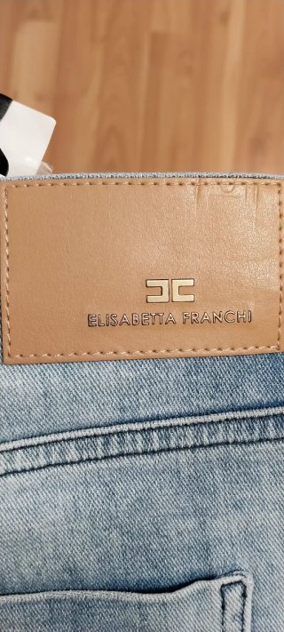 Calças de Ganga Elisabetta Franchi