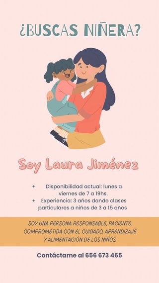 Servicio de niñera