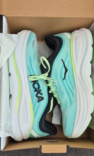 Hoka Bondi 9 M Verde/Azul
