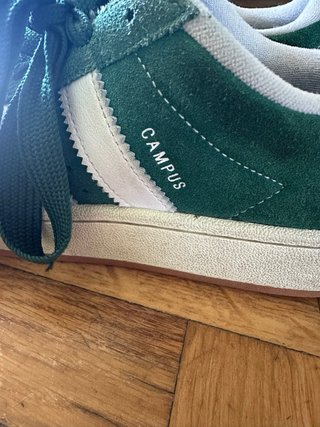 Zapatillas Adidas Campus 00 Verde Talla 40.5