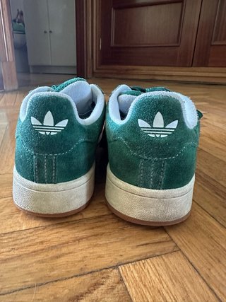 Zapatillas Adidas Campus 00 Verde Talla 40.5