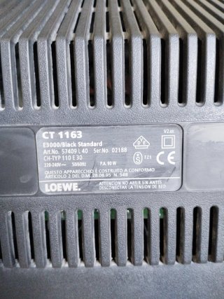 Televisor Loewe CT 1163 Negro
