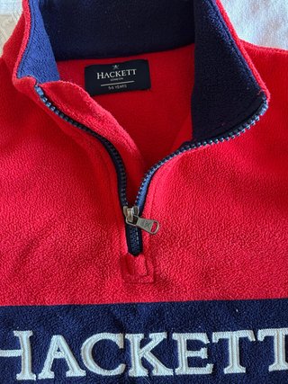 Polar Hackett niño rojo 5-6 años
