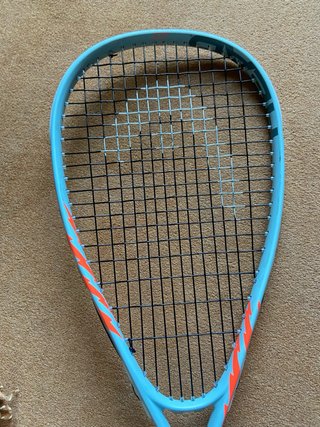 Raqueta de Squash HEAD Cyber azul celeste