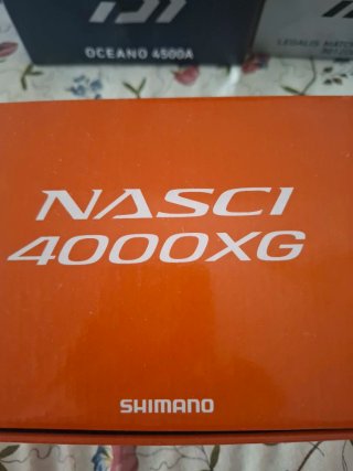 Carrete Pesca Shimano NASCI 4000XG