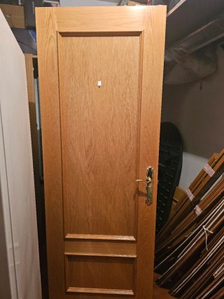 Puertas enteras con marcos y tapa juntas. 80unidad