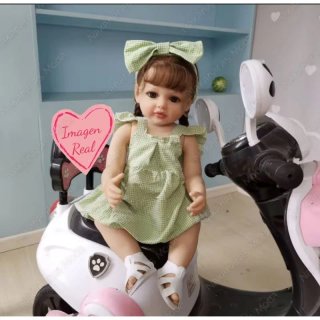 Muñeca reborn bebé silicona